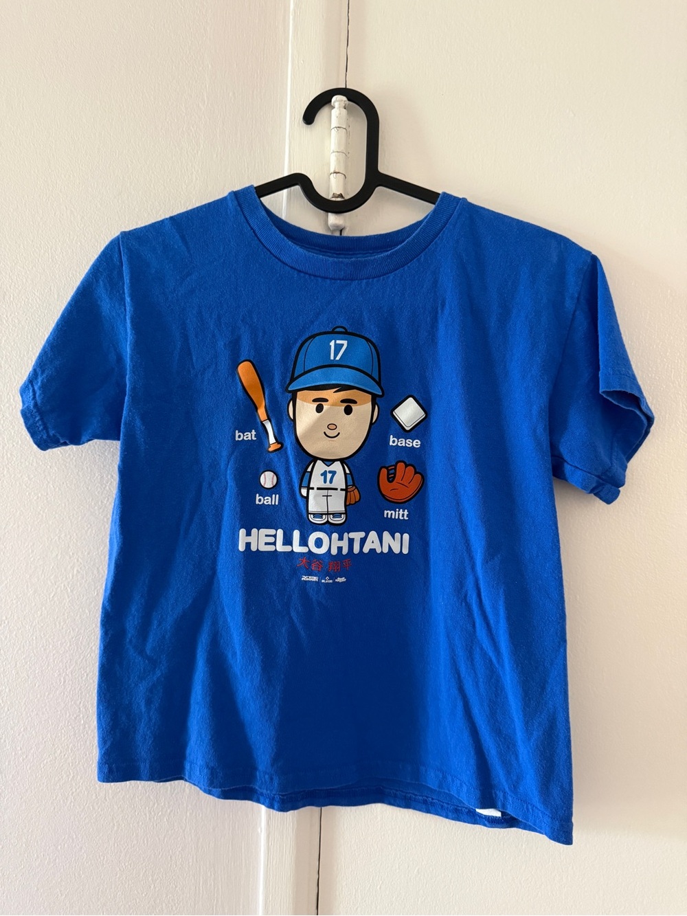 Ohtani hello kitty night kids tee 6T